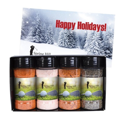 Spice-Shaker Gourmet Gift Set With Your Logo 